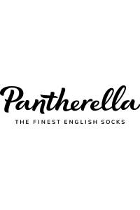 Parbury - All over Paisley With Contrast Heel & Toe - Black - Merino Wool Men's Socks - Medium