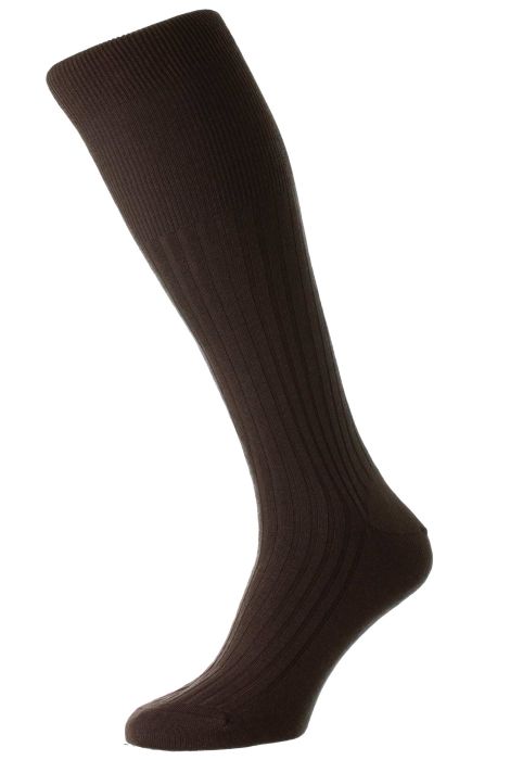 Fine British Socks all wool beige Sock size 11.5" Vintage traditional mens wear 