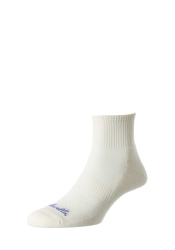 Step - Sports Luxe Cushion Sole Egyptian Cotton Invisible Men's Socks