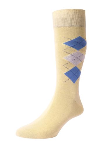 Irwin Argyle Egyptian Cotton Men's Socks