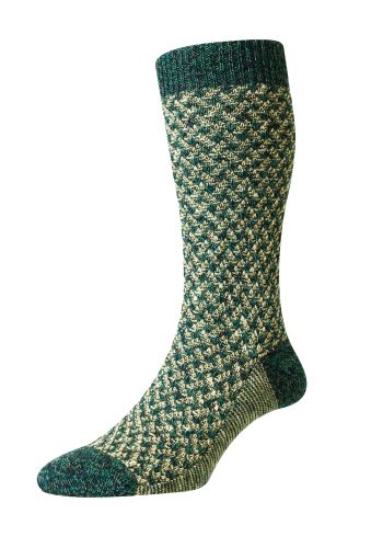 Rhos - Eco Texture - Recycled Cotton - Men's Socks