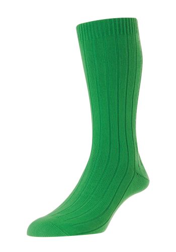 Seaford  - Organic Cotton 5x1 Rib Men's Socks - Medium 