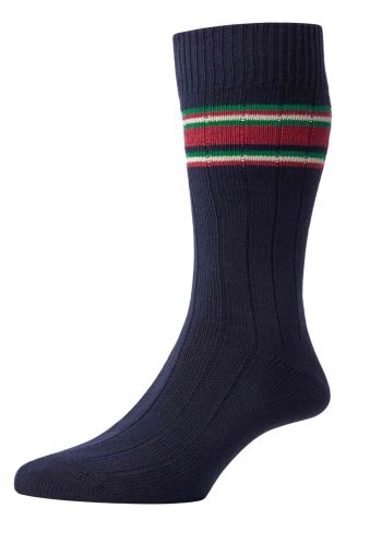 Eggleston - Varsity Stripe Men's Crew Socks