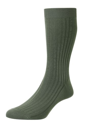Danvers - 5x3 Rib Fil d'Ecosse / Cotton Lisle Socks