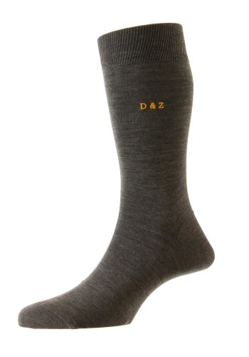 Camden - Merino Wool Men's Pantherella Socks - With Monogramming