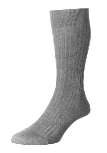 Knightsbridge Fine Cashmere Socks - Flannel Grey - 11.5