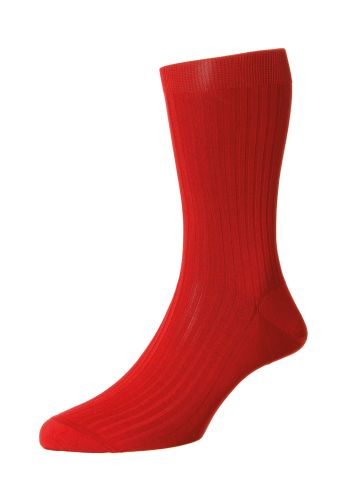 Vale - 5x3 Rib Tailored Men's Sock - 100% Fil d'Ecosse / Mercerised Egyptian Cotton