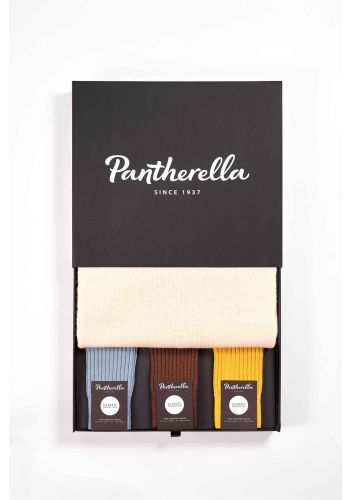 Aspen Cashmere Scarf and Laburnum Men's Socks Gift Box (Large)