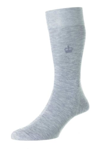 The Platinum - Limited Edition - Flat Knit - Fil d'Ecosse / Cotton Lisle Men's Socks