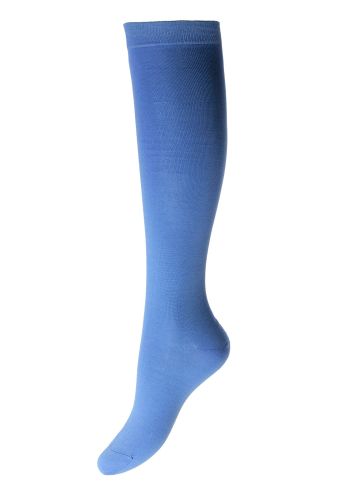 Poppy - Flat Knit Egyptian Cotton Knee-High Women's Socks