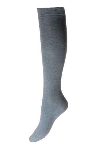 Poppy - Flat Knit Fil d'Ecosse Knee-High Women's Socks - With Monogramming 