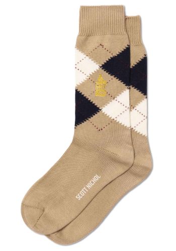 Taylor Organic Cotton Argyle Men's Socks 