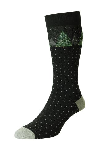 Winterford- Winter Forest - Organic Cotton - Men's Sock